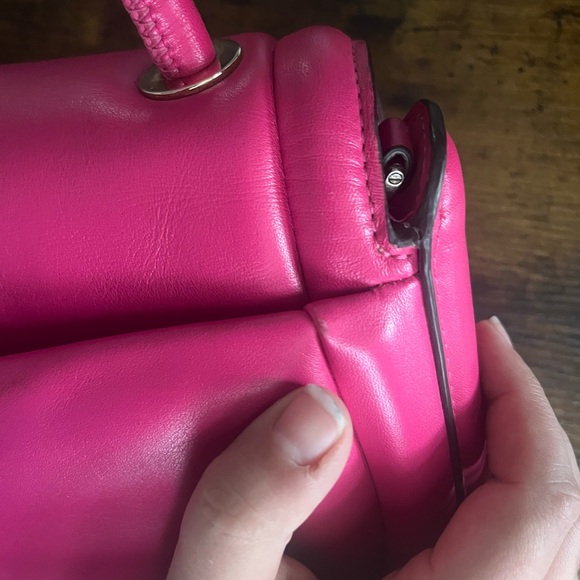 Kate Spade Pink Leather puffy Crossbody Bag - Picture 15 of 15